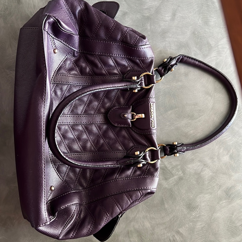 London Fog purple purse